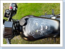Auftragsarbeit Panter auf Triumpf "black panter" Auftragsarbeit Panter auf Triumpf "black panter"